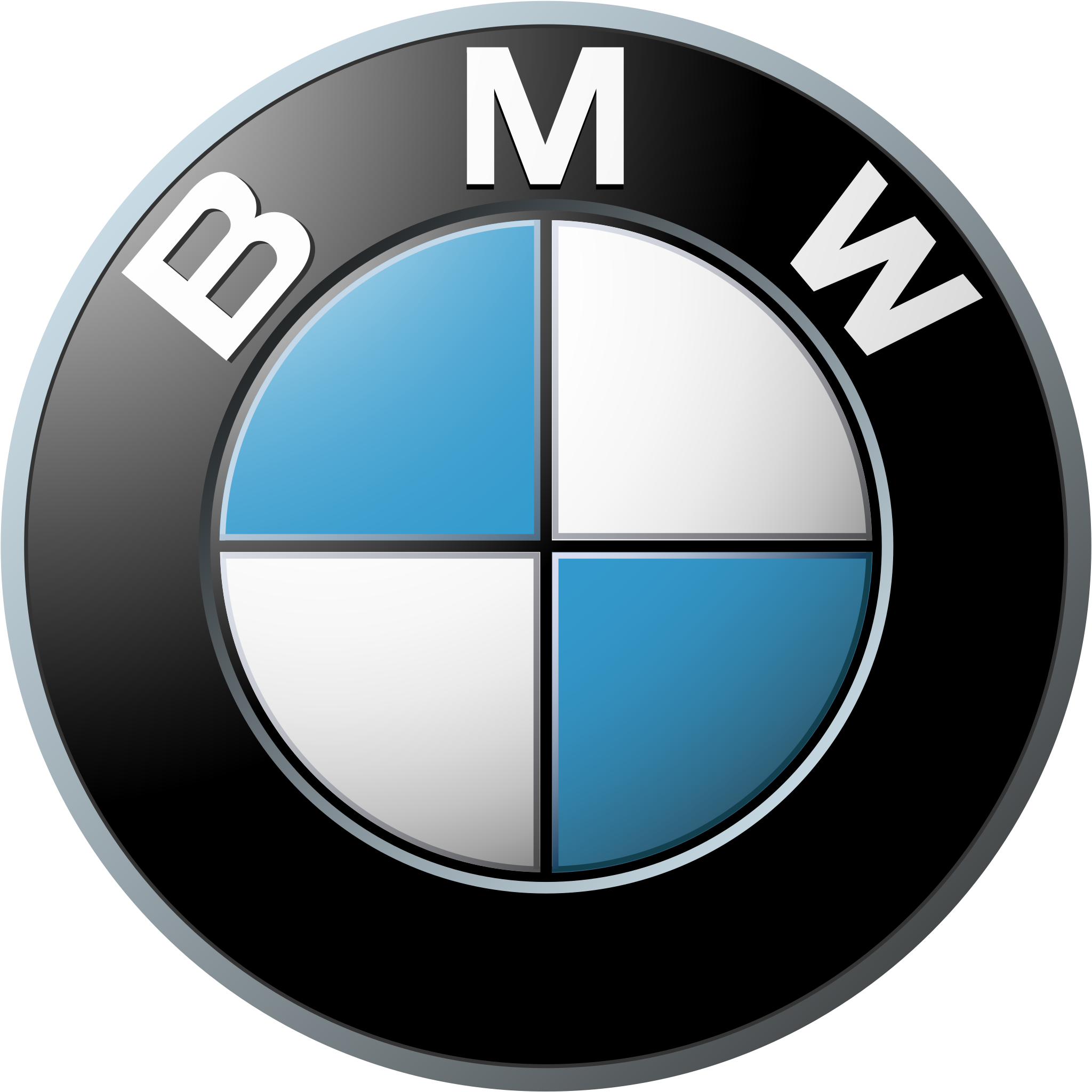 Значок bmw на капот